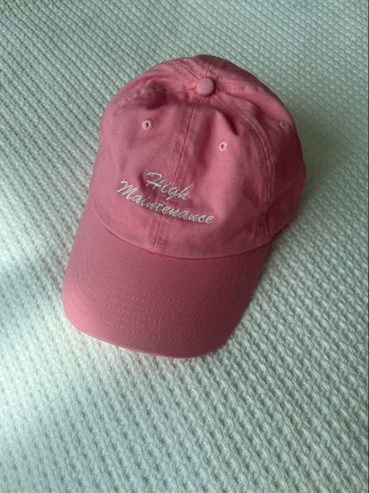 “High Maintenance” Hat in Pink